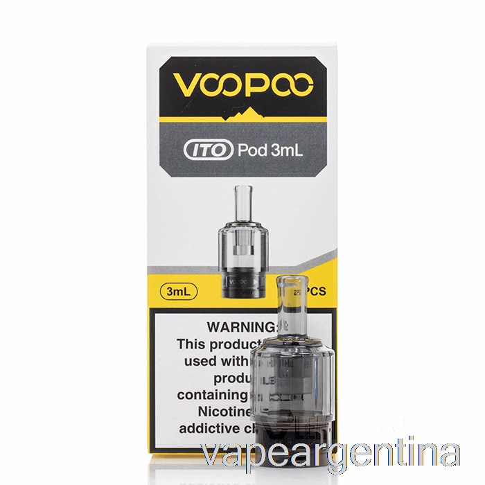Voopoo Ito Cápsulas De Repuesto 0.7ohm Ito Pods Vape Argentina